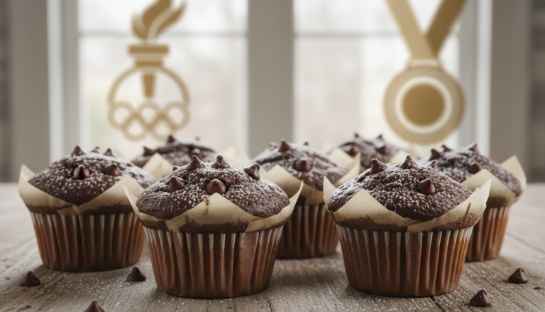 olympic village chocolate muffins recipe