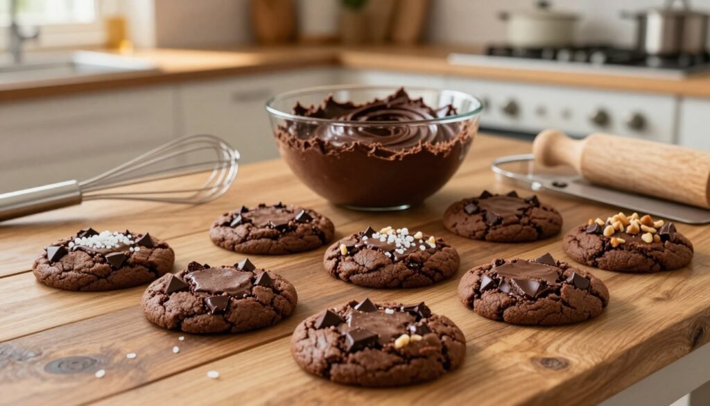 Customized Double Chocolate Chunk Cookies
