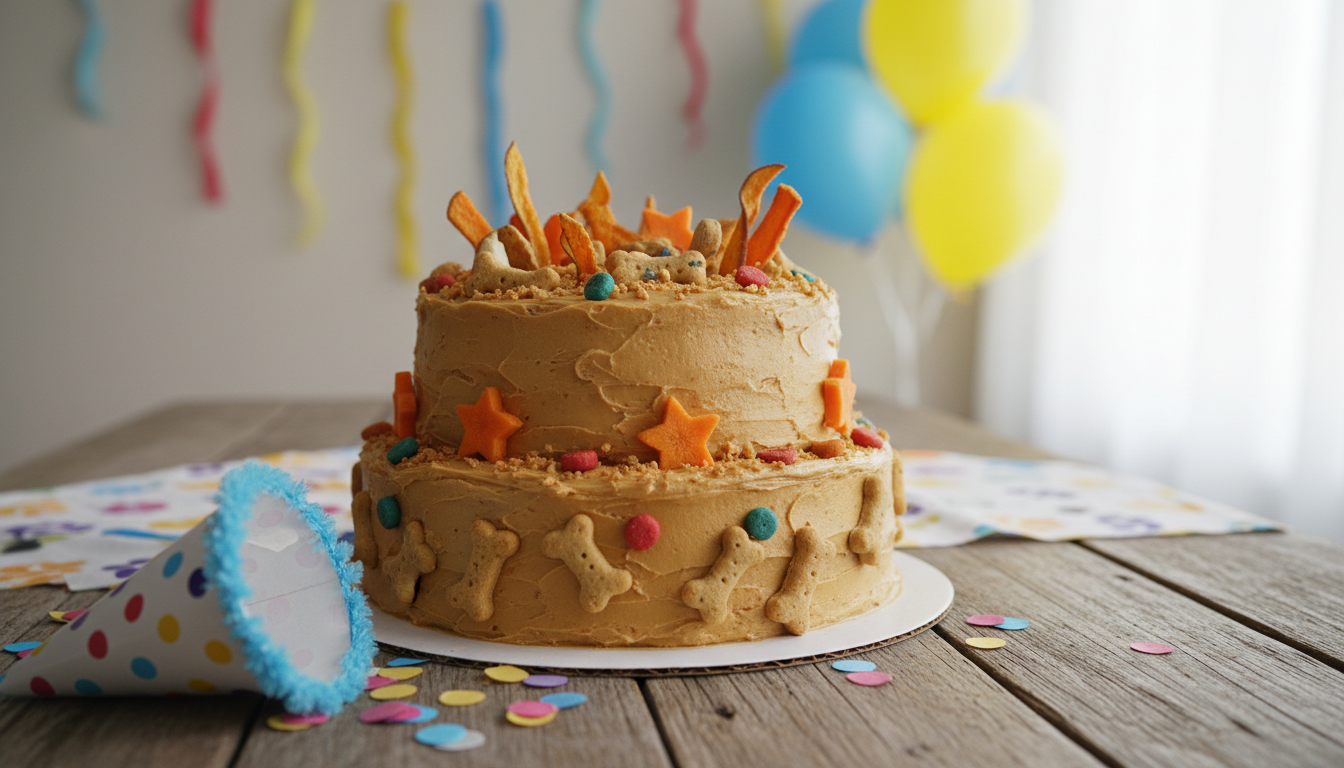 canine birthday cake recipe